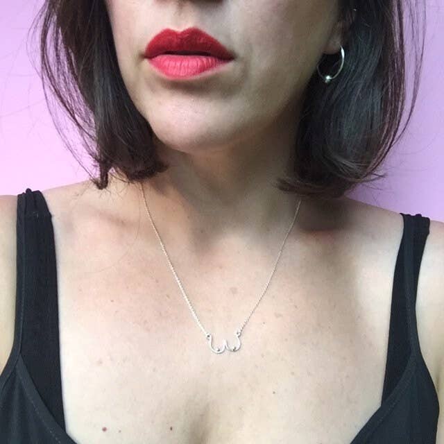 Boob halsketting